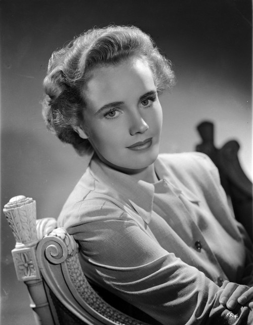 Frances Farmer sitting on a Chair Photo Print - Item # VARCEL698315