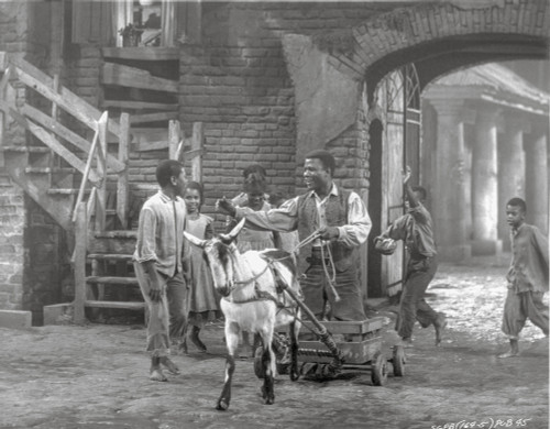 Porgy And Bess Man Riding Horse-drawn Vehicle Scene Excerpt from Film Photo Print - Item # VARCEL698331