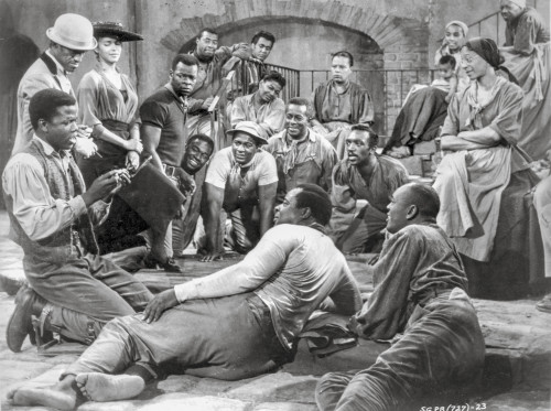 Porgy And Bess Portrait of People Gathered Together Excerpt from Film Photo Print - Item # VARCEL698334