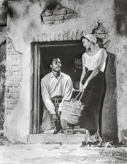 Porgy And Bess Portrait of Couple Talking Excerpt from Film Photo Print - Item # VARCEL698319