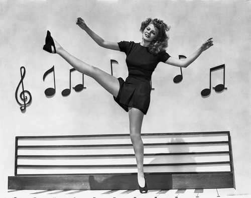 Rita Hayworth Dancing in Dress Photo Print - Item # VARCEL698326