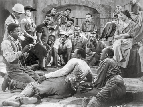 Porgy And Bess Portrait of People Gathered Together Excerpt from Film Photo Print - Item # VARCEL698334