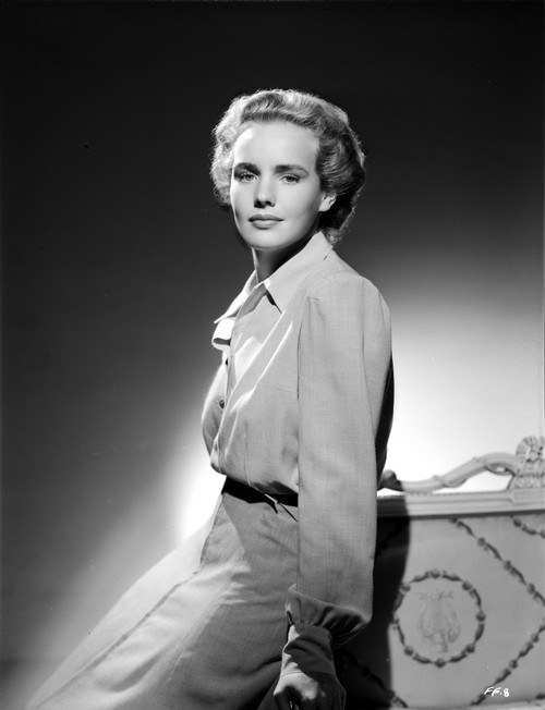 Frances Farmer on a Long Sleeve Top and Leaning Photo Print - Item # VARCEL698378