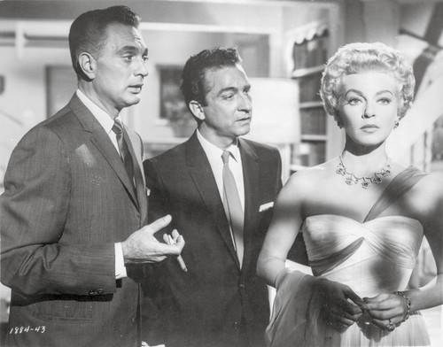 Imitation Of Life Lady in Gown with Men Talking in Suit and Tie Photo Print - Item # VARCEL698383