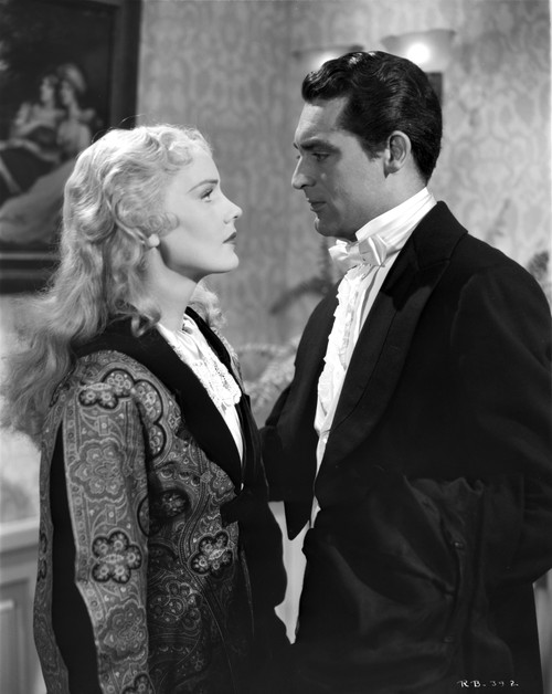 A promotional still of Frances Farmer and a co star Photo Print - Item # VARCEL698400