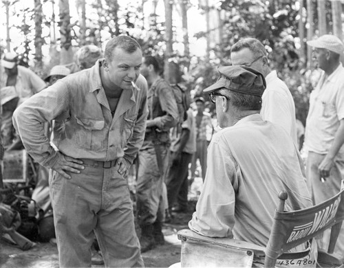 On the set of The Naked and the Dead Photo Print - Item # VARCEL698417