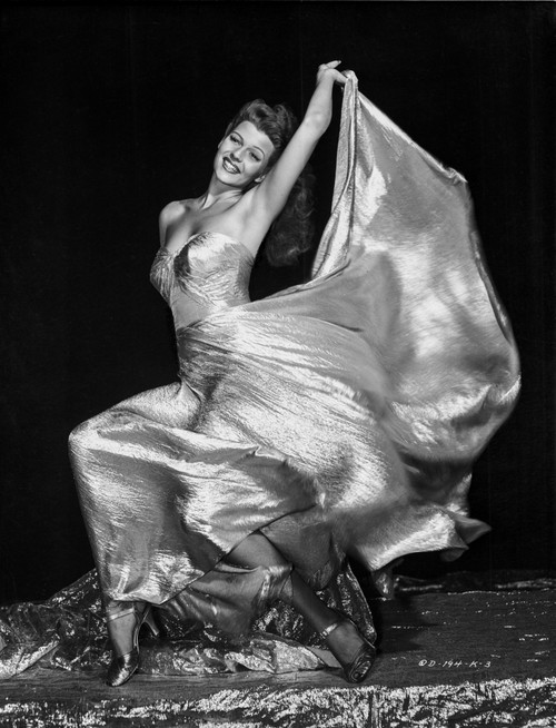 Rita Hayworth posed in Long Gown Photo Print - Item # VARCEL698483