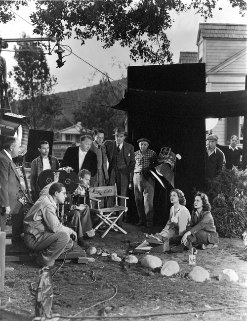 Geraldine Fitzgerald sitting backstage Photo Print - Item # VARCEL698536