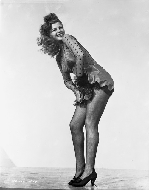 Rita Hayworth Bending Over Photo Print - Item # VARCEL698602