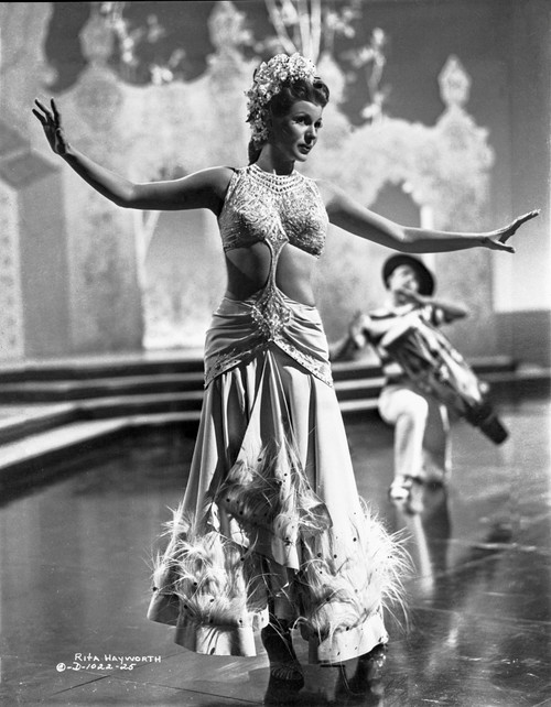 Rita Hayworth Dancing Pose Photo Print - Item # VARCEL698619
