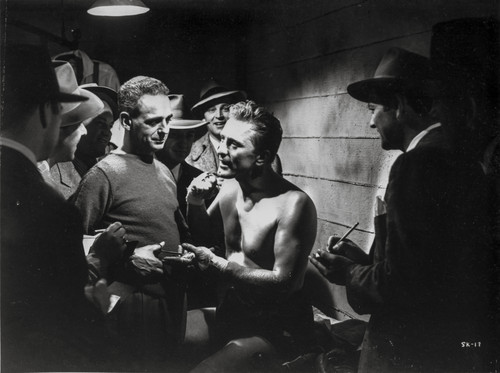 Champion Man in Topless Photo Print - Item # VARCEL698635