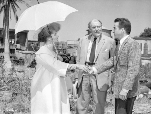Suddenly Last Summer Man and Woman Introducing Their selves Scene Excerpt from Film in Black and White Photo Print - Item # VARCEL698670