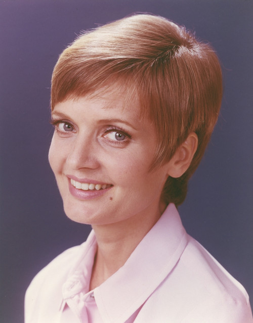 Florence Henderson with Short Hair, smiling in Pink Polo Shirt Photo Print - Item # VARCEL698713
