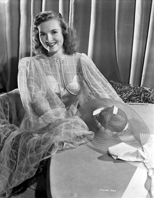 Susanna Foster wearing a See Through Dress Photo Print - Item # VARCEL698696