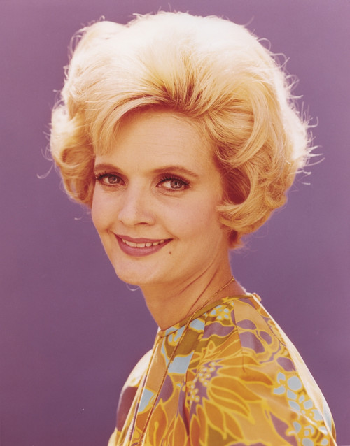 Florence Henderson smiling in Floral Dress Portrait Photo Print - Item # VARCEL698710