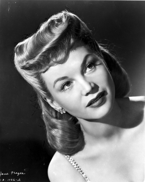 Jane Frazee on a Spaghetti Top Look Away Portrait Photo Print - Item # VARCEL698726