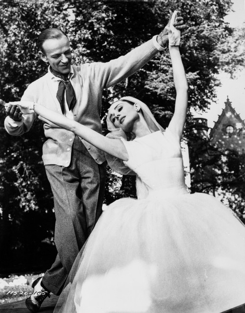 Audrey Hepburn And Fred Astaire Married in Funny Face Tograph High Photo Print - Item # VARCEL698851