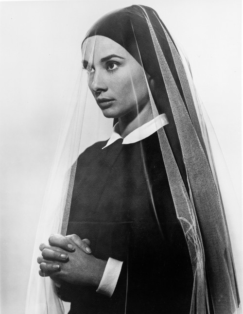 Audrey Hepburn The Nun's Story Praying Portrait Photo Print - Item # VARCEL698918