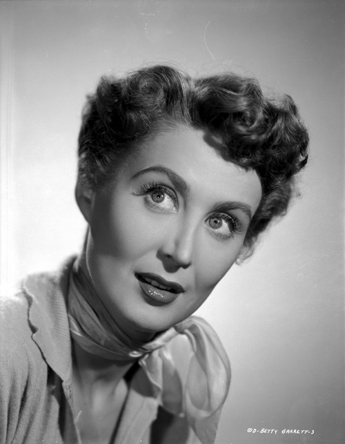 Betty Garrett with Hanky Tied on Neck Portrait Photo Print - Item # VARCEL698897