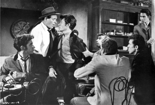 West Side Story Two Men in Confrontation Photo Print - Item # VARCEL698925