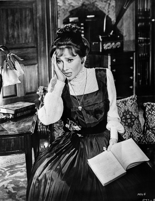 Audrey Hepburn My Fair Lady Frustrated Photo Print - Item # VARCEL698912