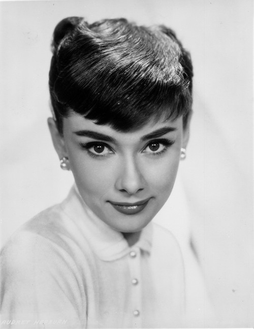 Audrey Hepburn Modeling Headshot Portrait Photo Print - Item # VARCEL698915