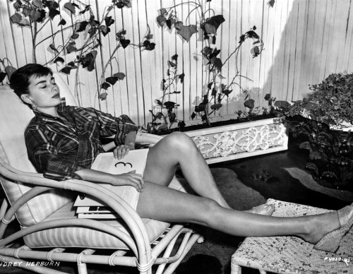 Audrey Hepburn Taking a Nap Photo Print - Item # VARCEL698951