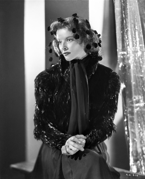 Katharine Hepburn Pose in Black Gown Photo Print - Item # VARCEL699024