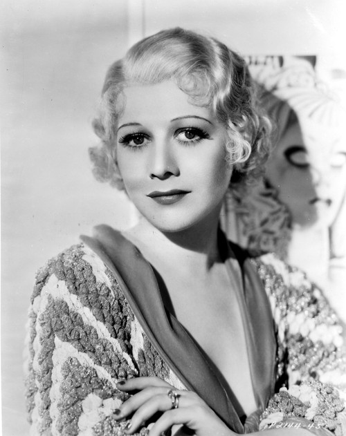 Gladys George on Knitted Coat Portrait Photo Print - Item # VARCEL699074