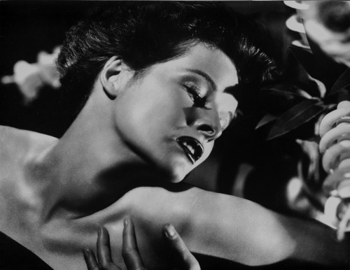 Katharine Hepburn Bending Pose Close Up Portrait Photo Print - Item # VARCEL699132