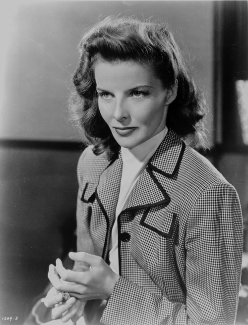 Katharine Hepburn wearing Formal Outfit Portrait Photo Print - Item # VARCEL699138
