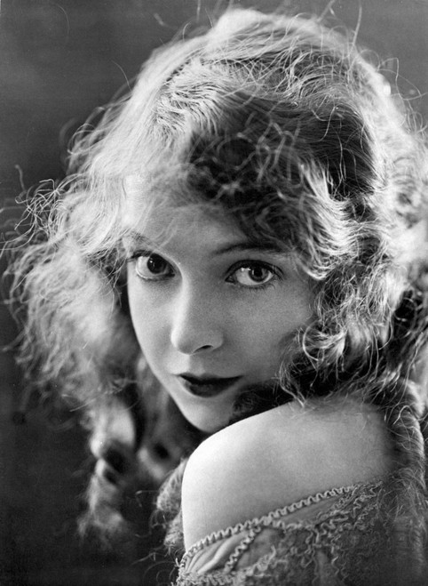Lillian Gish on an Off-Shoulder Top with Chin on Shoulder Portrait Photo Print - Item # VARCEL699148