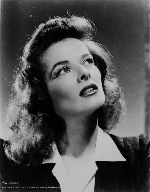 Katharine Hepburn in Formal Outfit Portrait Photo Print - Item # VARCEL699129