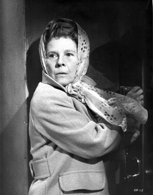 Ruth Gordon on a Blazer with Shawl on Head Portrait Photo Print - Item # VARCEL699218