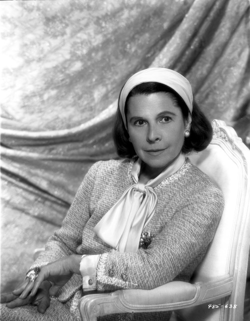 Ruth Gordon on a Long Sleeve Top sitting on a Chair Photo Print - Item # VARCEL699209