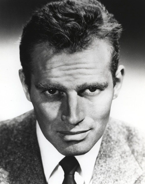 Charlton Heston Close Up Portrait in Tuxedo Photo Print - Item # VARCEL699260