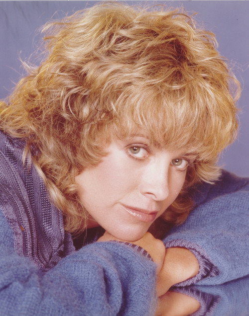 Catherine Hicks wearing a Big Hat Photo Print - Item # VARCEL699315