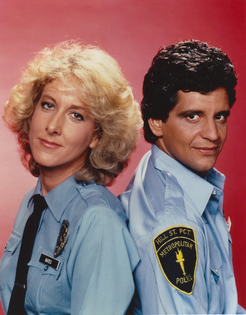 Members of Hill Street Blues Back to Back Pose in Police Attire Photo Print - Item # VARCEL699360