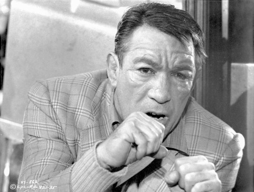 Requiem For A Heavyweight Portrait of Louis in Fighting Pose Excerpt from Film in Black and White Photo Print - Item # VARCEL699364