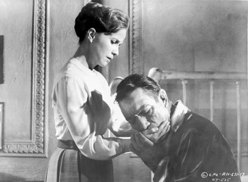 Requiem For A Heavyweight Scene with Louis and His Lady Excerpt from Film in Black and White Photo Print - Item # VARCEL699370