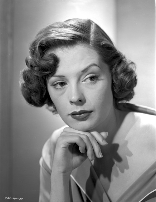 Jane Greer Leaning on a Hand Portrait Photo Print - Item # VARCEL699391