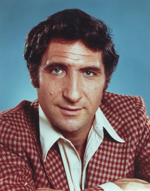 Judd Hirsch wearing a Red Checkered Suit in a Close Up Portrait Photo Print - Item # VARCEL699375
