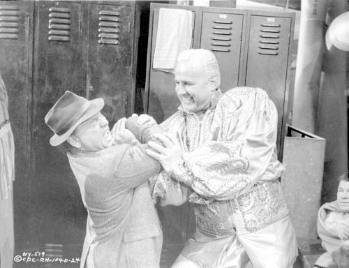 Requiem For A Heavyweight Two Men Fighting Scene Excerpt from Film in Black and White Photo Print - Item # VARCEL699390