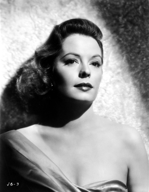 Jane Greer Leaning on Wall Portrait Photo Print - Item # VARCEL699398