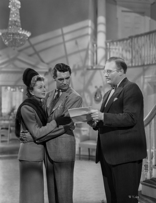 Candid of Alfred Hitchcock on a film set Photo Print - Item # VARCEL699455