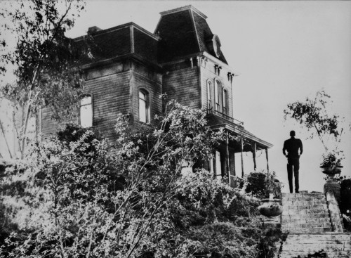 Psycho standing in Black and White Photo Print - Item # VARCEL699559