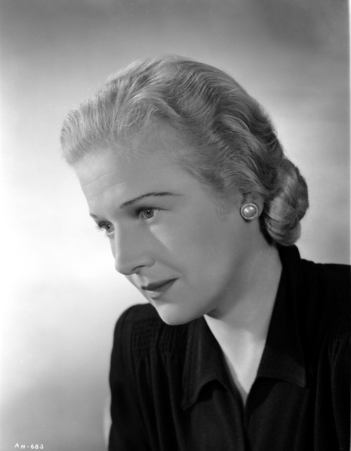 Ann Harding Looking Down in Portrait Photo Print - Item # VARCEL699689