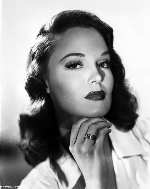 Dorothy Hart Fingers Under the Chin Portrait Photo Print - Item # VARCEL699768