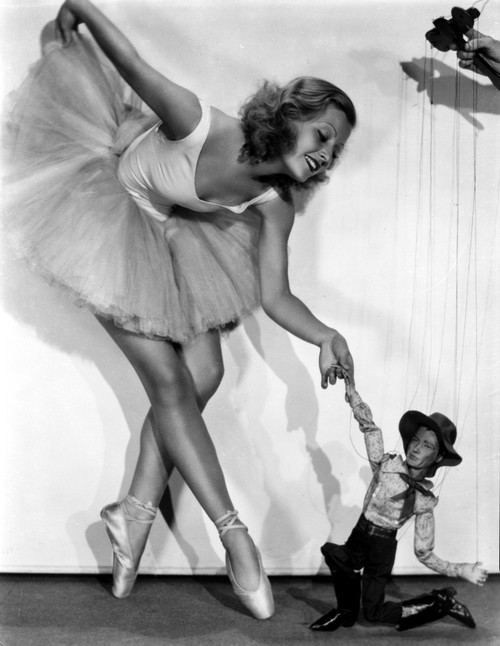 Lillian Harvey on a Ballet Dancer Attire Swaying her Skirt Portrait Photo Print - Item # VARCEL699744
