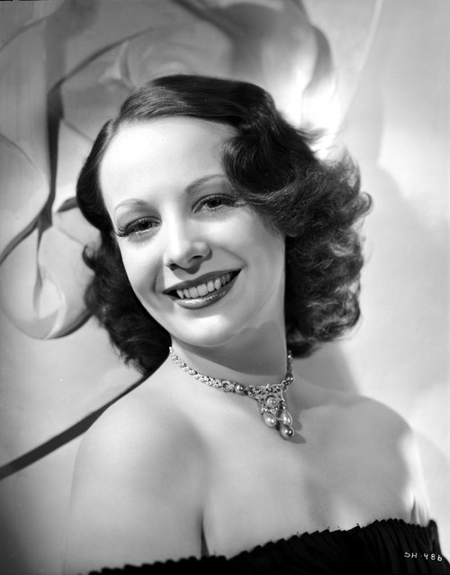 Signe Hasso on a Tube smiling Portrait Photo Print - Item # VARCEL699750
